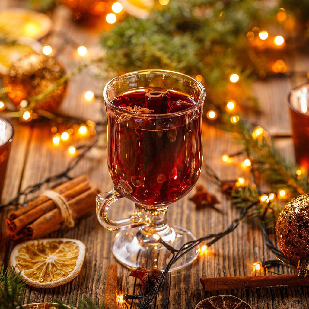 Kombucha aux épices de noël, façon vin chaud